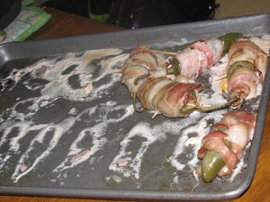bacon wrapped jalapeños